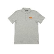USC Trojans Men's Heather Gray Zinna Polo
